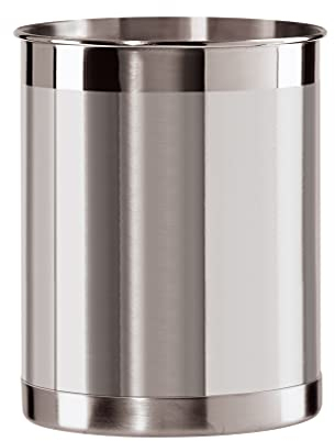 OGGI Utensil Container, Stainless Steel: 5 inches, Regular
