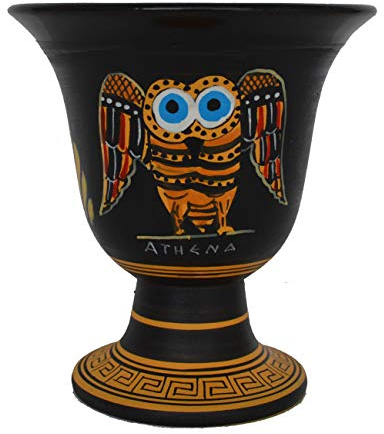 Harilla Pitágoras Cup - Feria pitagórica Copa de Justicia Búho de Sabiduría Símbolo de Atenea