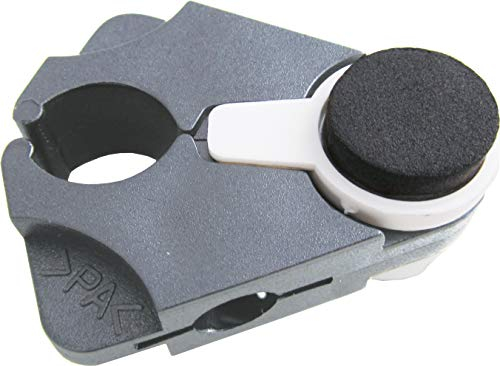 Teckmedi Gehstockhalter - Grau, Befestigung am Tisch, Bequeme Ablage des Stocks, Ideal für unterwegs