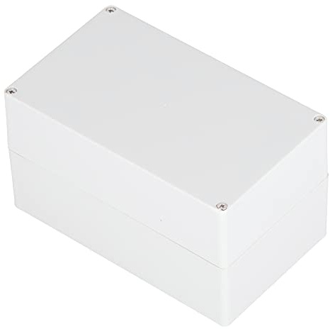 IP65 Wasserdichte Anschluss Dose, 200 x 120 x 113 mm ABS Kunststoff Außen Anschlussdose Universal Elektrisches Projekt Gehäuse für den Außenbereich mit Zubehör