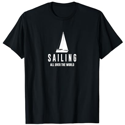 Segelboot Segeln Skipper Lustige Sprüche T-Shirt