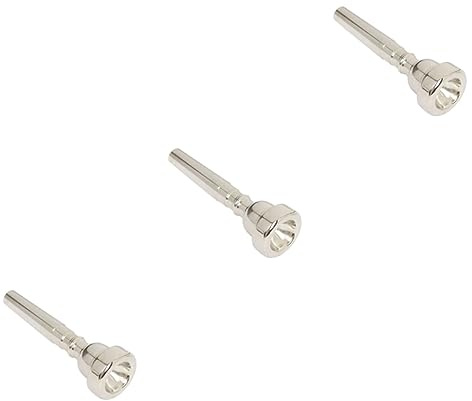 TOYANDONA 3St Trompetenmundstück Kupfermundstück C Leistungsstarkes Präzises Musikinstrument Trompetenzubehör Trompetenersatz Haupt aus Messing 5c
