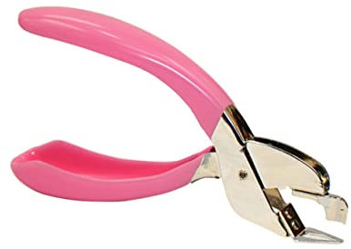 JEWEDECO Fashion Handheld Staple Remover Clip Portable and Lightweight Staple Removal Tool for Office and School Use Safe and Practical Design for Easy Carrying