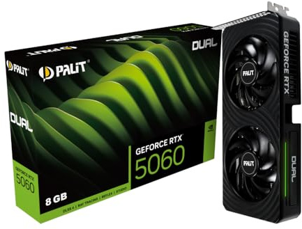 Palit GeForce RTX5060 Dual 8GB 128Bit GDDR7 NE75060019P1-GB2063D
