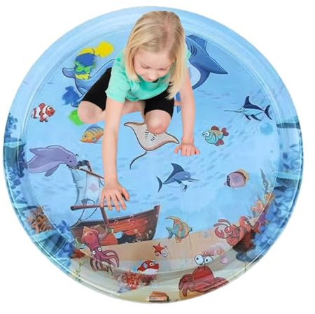 Wassermatte für Kinder – SENSORY Wasserkissen für Haustiere und Kinder | Spielen Sie Wassermatte, frisch und lustig, sensorische Entwicklung 'Wasser für Zuhause All