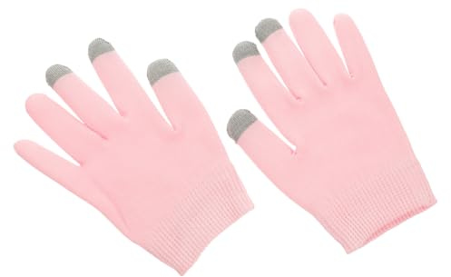 TOVINANNA Feuchtigkeitshandschuhe für Nacht Wiederverwendbare Gelhandschuhe zur Handpflege Atmungsaktiv Leicht zu Tragen Waschen für Trockene Hände Geeignet