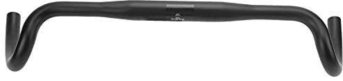 ZPLKKYGR Manubrio per bicicletta, manubrio curvo a 30 gradi in fibra di carbonio per bici da strada da montagna, leggero, resistente, design ergonomico, controllo migliorato, presa (440 mm)