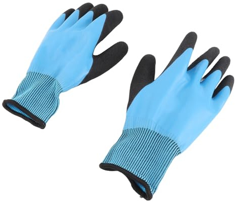 Badafaci Insulated Work Gloves, Nitrile Coated for Grip, Electrical Protection for Gardening and Construction Use