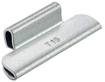 Hofmann Power Weight 100x Schlaggewicht Stahlfelgen 15g, Auswuchtgewichte Sommer-/Winterreifen, Wuchtgewicht Stahlfelgen