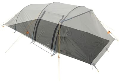 Wechsel Groundsheet Intrepid 5 I Schwarz I robuste Zelt-Unterlage Boden I Zeltplane wasserdicht mit 7000mm Wassersäule I Bodenplane aus 75D Polyester I Camping-Plane zum Schutz vor Nässe & Schmutz