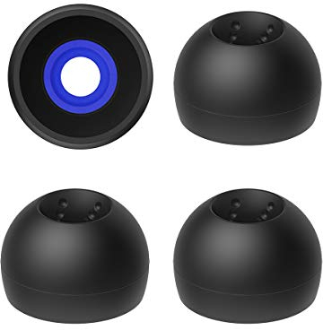 JVC EPFX10 - Set di 4 auricolari a spirale, dimensioni da piccola a grande, adatti a molti modelli JVC (medi)