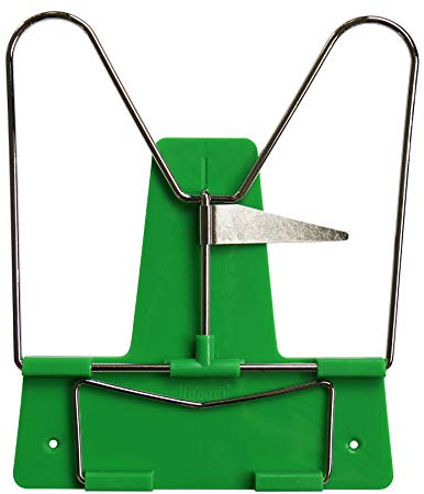 Idena 12084 - Leseständer mit Metallbügel, grün, 1 Stück