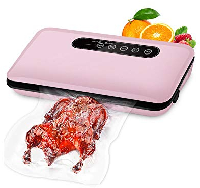 WERCHW Macchina per il sigillante sottovuoto, sigillante per alimenti automatici per risparmiatori alimentari Sigillatore per vuoto Sigillatore Starter Modi alimentari umidi compatti Easy da pulire le