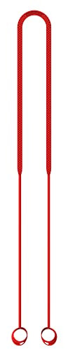 Earphone Lanyard Compatible for SAMSUNG Galaxy Buds Pro, Silicone Wireless Earphones Neck Rope Anti-lost Headphones Strap Headset Wire Cable Connector Earbud Neckband Cord (Red)