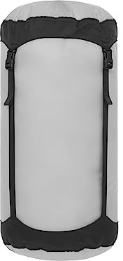 Sea to Summit Ultra-SIL Compression Sack, Ultralight Outdoor and Travel Storage, 20 Liter, Highrise Grey