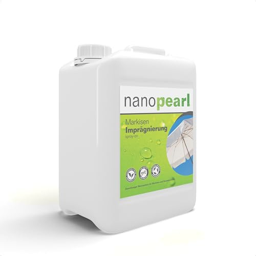 PODOROX NANOPEARL Markisen Spray On Imprägnierung | 2500 ml Imprägnierspray | Textil & Leder