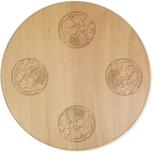 Azeeda 'Roast Dinner Plate' Lazy Susan Rotating Turntable (LA00023094)