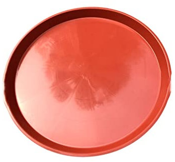 JDSHFEN Support pour Plantes Soucoupe pour Plantes Plateau Rond en Plastique pour Plantes Bac à Eau pour Plantes Base de Pot de Salon Plateau pour Pot de Plantes,Rouge-50cm