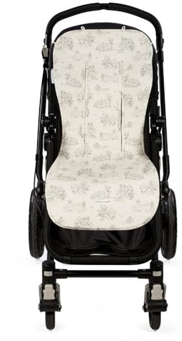 Colchoneta Verano Toile de Jouy Cream