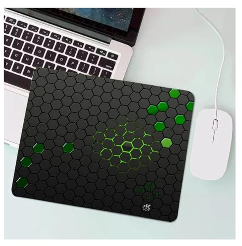 Pengchang Anime Hexagonal Honeycomb Mauspad Gaming Zubehör Gabinete PC Gamer Computer Tastatur Schreibtisch Matte Gummi Laptop Kleines Mousepad(A-24,25x29cm)