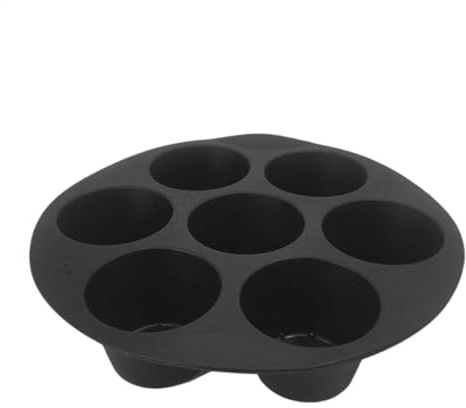 Muffinform – antihaftbeschichtete Cupcake-Form, Jumbo-Muffin-Backform, 7 Tassen, wiederverwendbar, Silikon, Cupcake-Form, Muffin- und Cupcake-Form oder Backen und Herstellen von Kuchen, Muffins