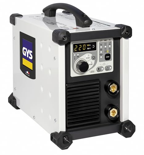 GYS, PROGYS 230E FV CEL, Schweißgerät mit überzogener Elektrode, 220 A, einphasig, 110 – 230 V (MMA), TIG DC, Lift, MMA, Pulse, Digital, Arc Force, Antiticking, Hot Start,