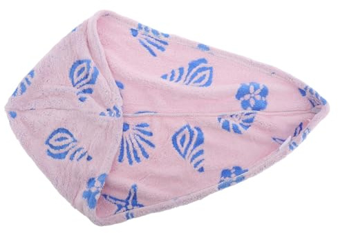 FOMIYES Schnelltrocknender Haarturban für Nasses Haar Wasserabsorbierendes Badetuch Saugfähiger Haarhandtuch für Damen Kopftuchwickel für Reisen Haarwickel für Dusche und Bad
