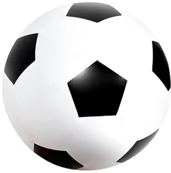Guaber Pelota Elástica Y Colorida para Entrenamiento Deportivo De Fútbol ​​Juego Aire Libre Playa para Natación Carnavales Eventos Bola Agua Aire Libre Verano