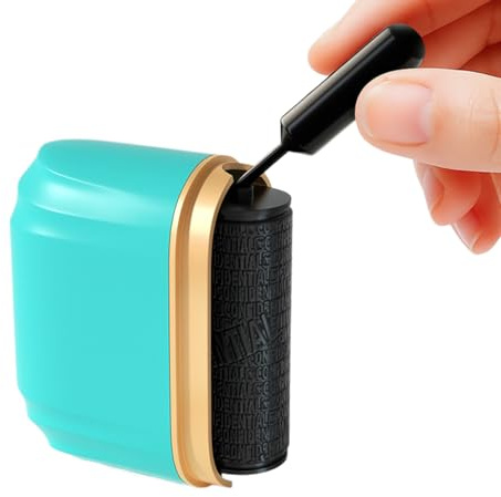 Identity Theft Protection Roller Stamp - Anti Theft Self-Inking Rolling ID Blackout,Address Guard Ink Roller Stamp | for Mail Names Phone Numbers Waybills Receipts