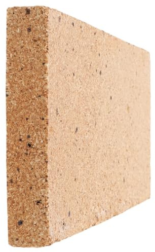 Ladrillo Refractario de Piedra para Chimenea y Alta Temperatura | Cemento Refractario Alta Temperatura, Aislante Termico Estufa Leña, Ladrillos de Soldadura para Fundición