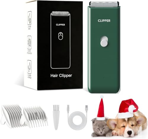 Hundeschermaschine,Hundepflege-Set Katzenhaarschneidemaschine dichtes Fell