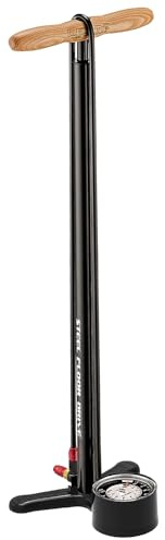 Lezyne Unisex-Adult Steel Floor Drive Tall 220psi, 66, 5cm Standluftpumpe, schwarz/Glänzend, M