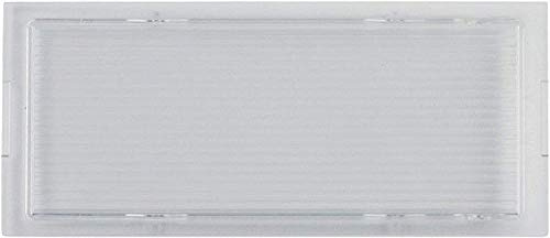 SPARES2GO Lamp Diffuser Cover for Bosch Cooker Hood/Extractor Vent Fan (146 x 63mm)
