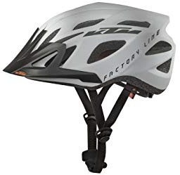 KTM Fahrradhelm Factory Line 2021 Silver matt/Grey matt 58-62 cm