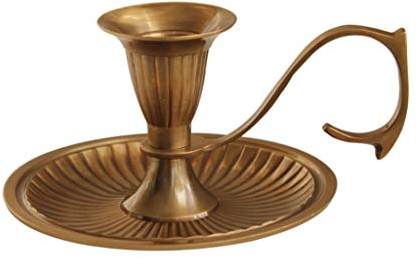 MYBA Kerzenhalter Kerzenständer Retro Messing Candelabrum Taper Kerzenhalter Weihnachtskerzen Ständer Candlelight Dinner Hochzeit Dekoration (Color : Gold)