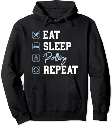 Töpfer Wiederholung Töpfer Brennofen Keramik Künstler Töpfer Pullover Hoodie