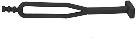 Accessoire de Montage de Moto pour Sangle de Batterie en Caoutchouc pour Support Latéral Adapté pour 14 19 (Le Noir)
