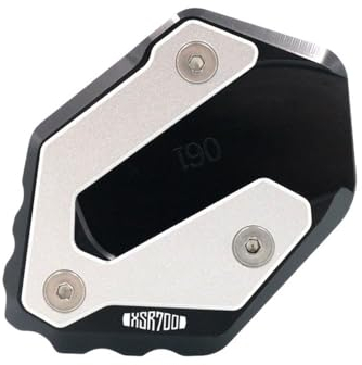 Seitenständer Vergrößern Platte Für Yam&aha MT-07 XSR 700 Tracer 700GT FZ07 2014-2023 Motorrad CNC Kickstand Fuß Seite Stehen Verlängerung Pad Unterstützung Platte