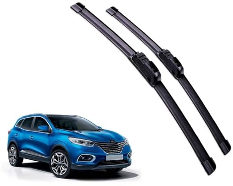 TOYOCC Car Front Wiper Blades Brushes Cutter Accessories U J Hook For Renault For Kadjar 2015 2016 2017 2018 2019 Windshield Wiper