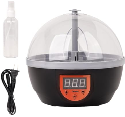 perfk Eier-Inkubator mit automatischem Eierdrehen, abnehmbare Temperaturregelung, Farm-Inkubator für Vögel, Gänse, Enten, Tauben, Truthähne