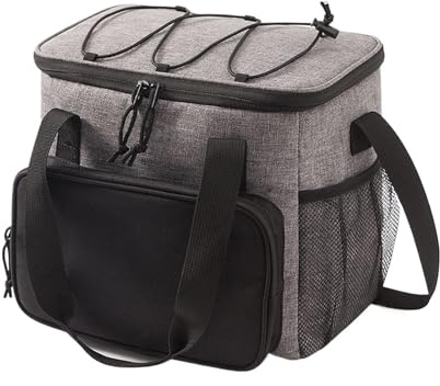 Eiscools, grande contenitore termico per il pranzo da donna, con tasche isolate per proteggere le perdite, mantiene le bevande e il cibo nella temperatura ottimale in inverno e assicura la vostra