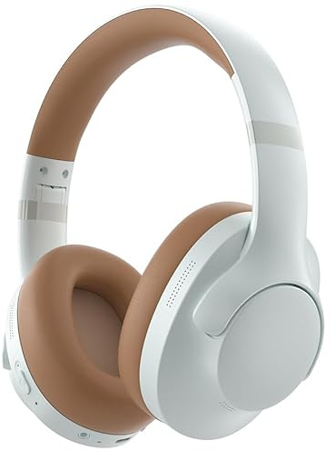 Rebocico Active Noise Cancelling Headphones Wireless Bluetooth for Tavel Office