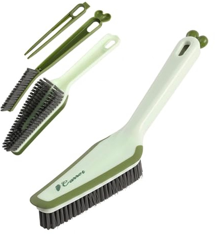 4-in-1 Cleaning Brush,Multi-Purpose Scrubbing Brushs Bathroom Cleanings Brush Bathroom Cleaning Brushes Multi-Function Floor Scrubbing Brushs for Tile, Toilet, Bathtub