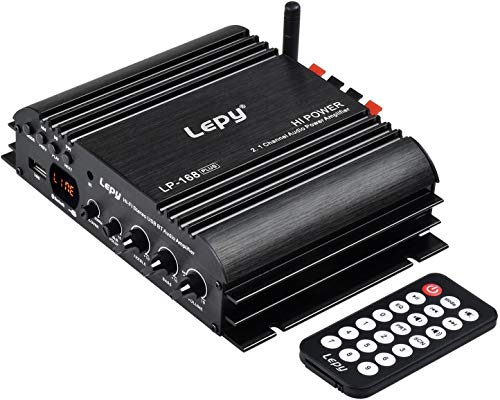 DollaTek LEPY LP-168 Plus Bluetooth 2.1 IR Channel 2X 45W 1x 68W Hi-Fi Stereo Digitale Bass Audio USB MP3 MP4 Amplificatore per Auto Dvd LED Light