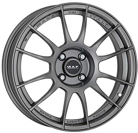 1 CERCHIO IN LEGA MAK XLR 7X17 4X108 ET42 C.B.63,4 MAT GRAPHITE