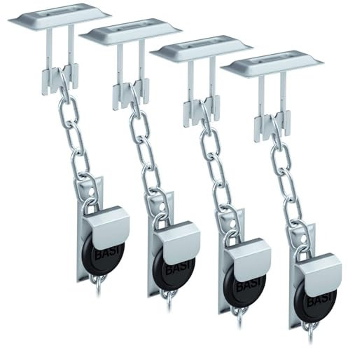 ECI® Gitterrostsicherung Stahl verzinkt Zusatzsicherung für Lichtschacht/Kellerschacht 2 Paar