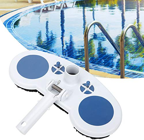 wosume Poolreinigungsbürste, 13 Zoll professionelles Poolreinigungsset Zubehör für Pool-Saugkopf-Teichreinigung
