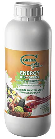 ENERGY IDROGRENA 1L Biostimolante liquido Concime Fertilizzante fluido