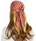 RIIQIICHY Pañuelo Cuello Bufanda Foulard Mujer Fular Seda Bandana Colores Diseños 70 cm