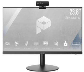 MSI PC AIO 23,8 Black AP241 11M-606EU i3-10105 8 Go 256 Go SSD WIN 11 PRO